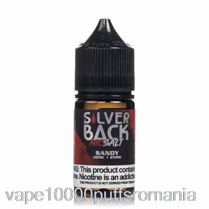 Vape Romania Sandy - Silverback Juice Co. Săruri - 30ml 25mg